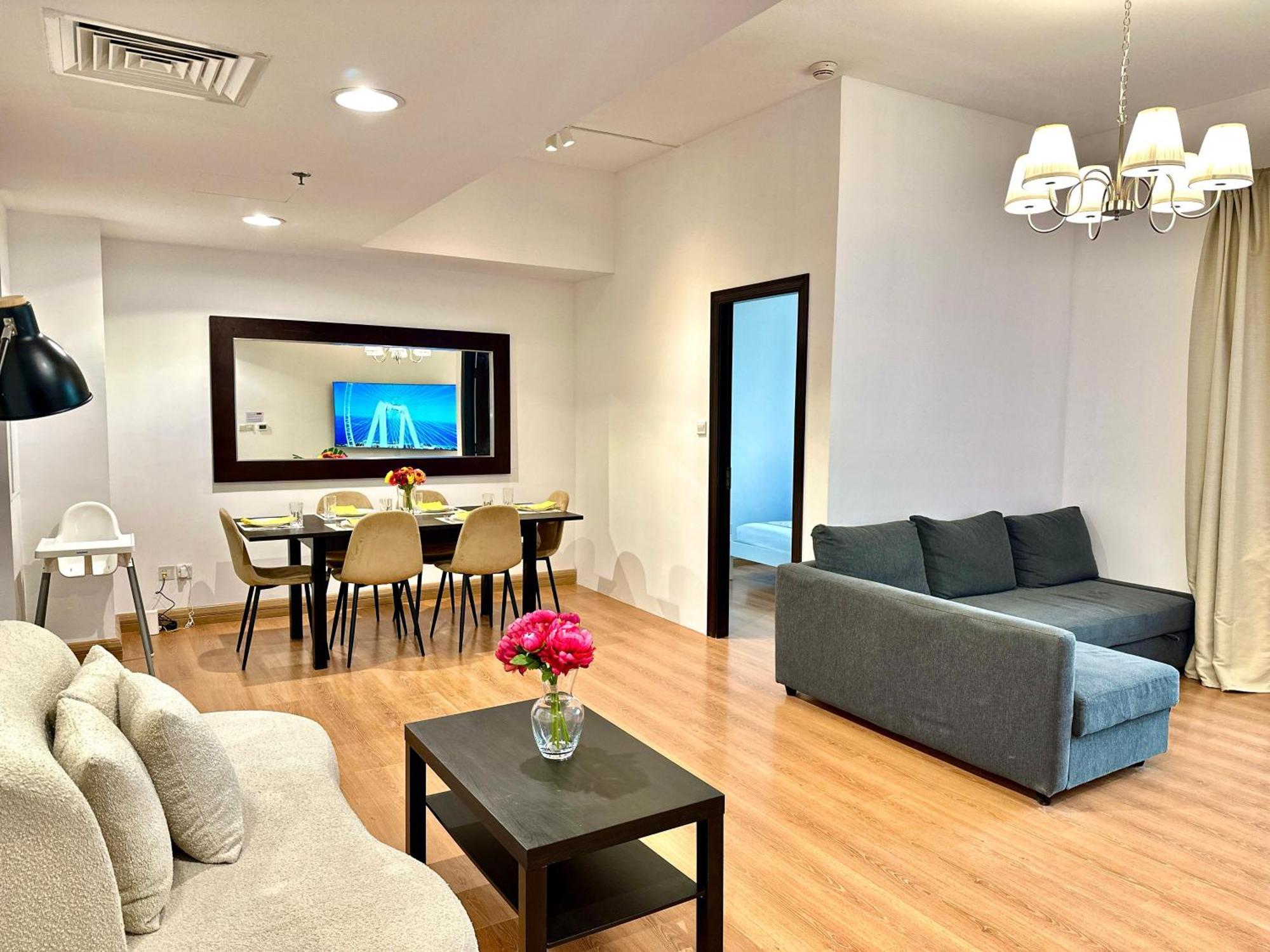 Beautiful 2Br & 4Br Apartments On Jbr Beach, Walking Distance To Bluewaters Island - By Sunkissed Holiday Homes Dubai Eksteriør billede