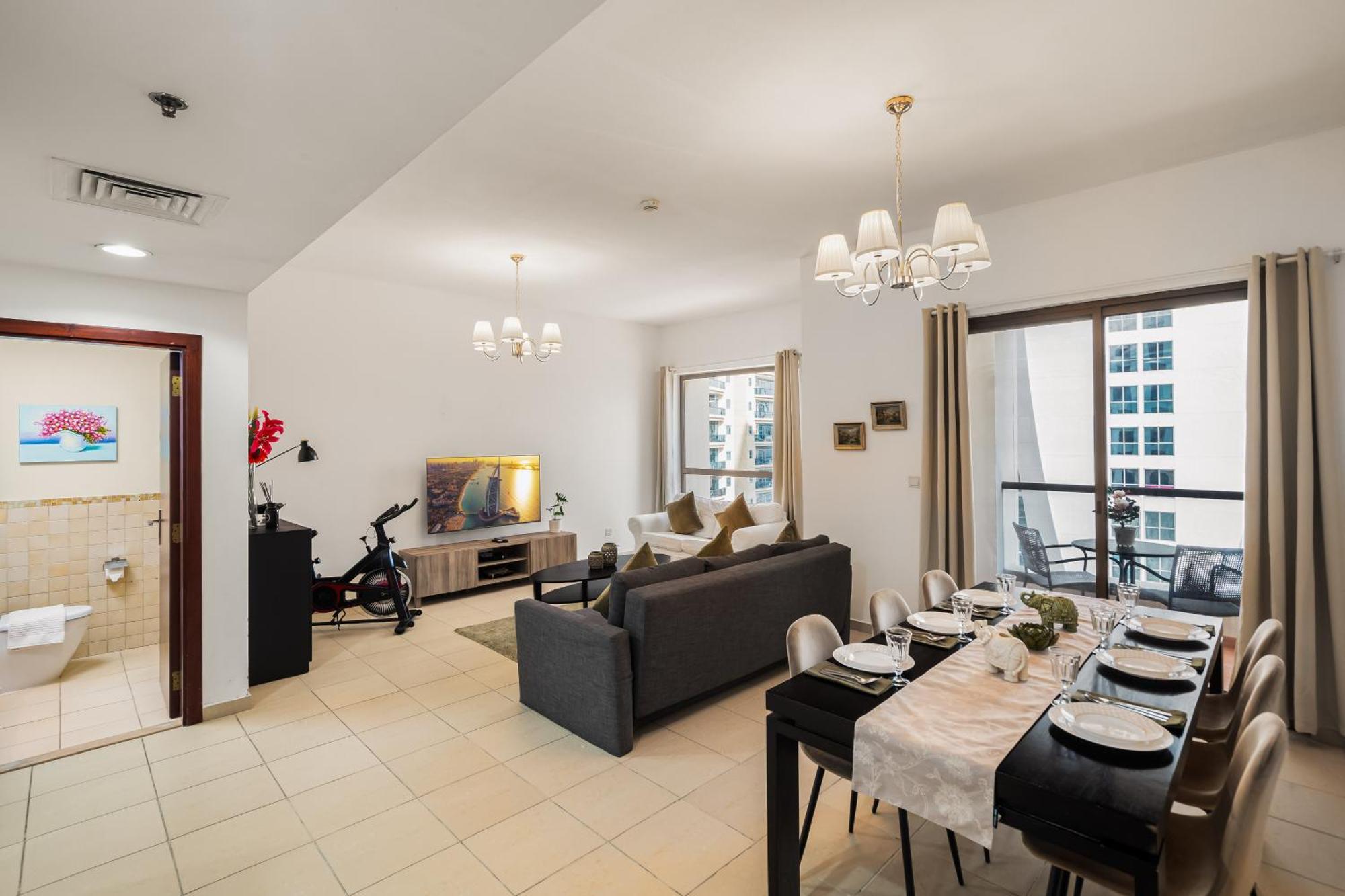 Beautiful 2Br & 4Br Apartments On Jbr Beach, Walking Distance To Bluewaters Island - By Sunkissed Holiday Homes Dubai Eksteriør billede